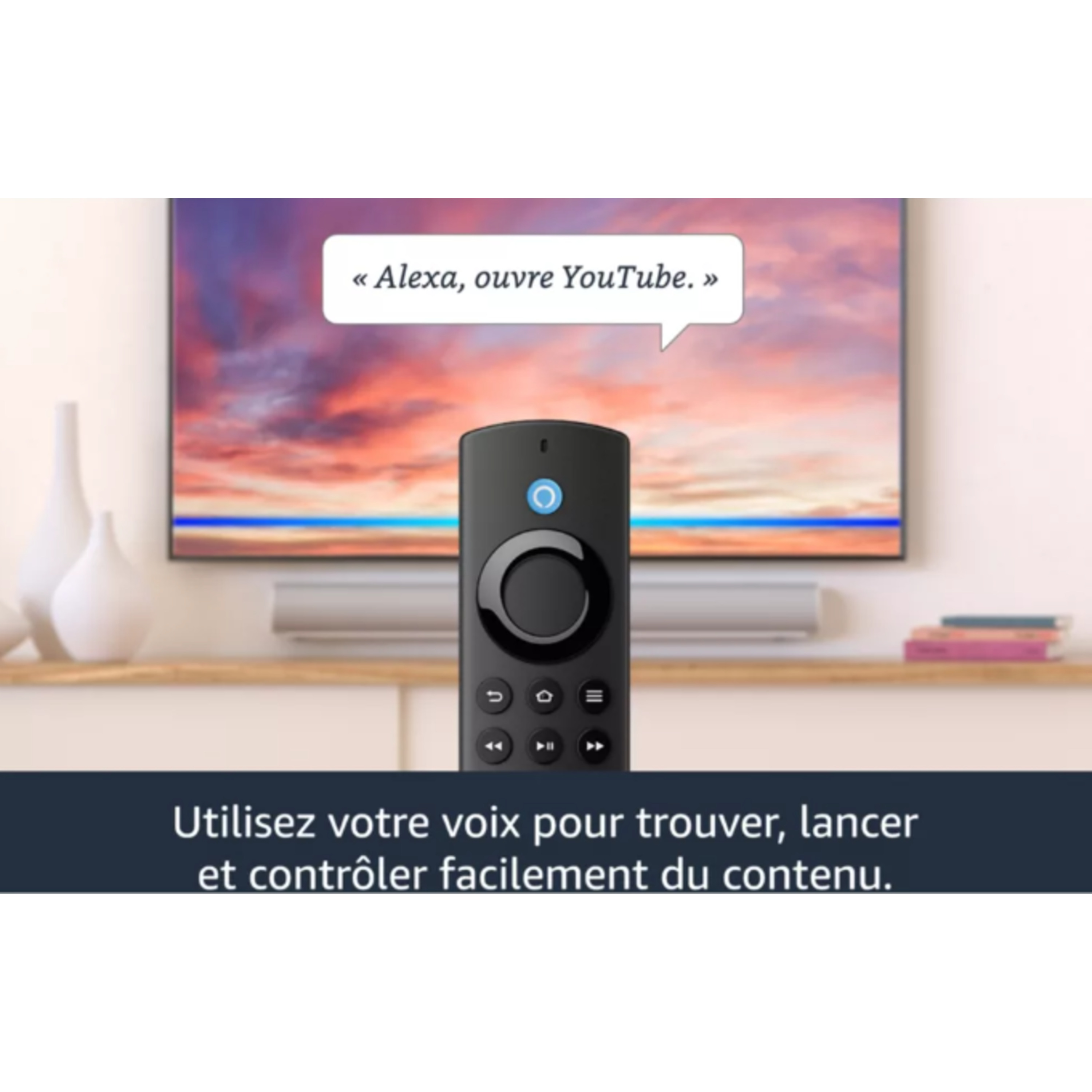 Voir la diapositive 3 : AMAZON Fire TV Stick Lite full HD avec télécommande vocale Alexa