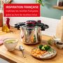 Voir la diapositive 5 : SEB Autocuiseur inox 9 litres tous feux dont induction CLIPSO MINUTE