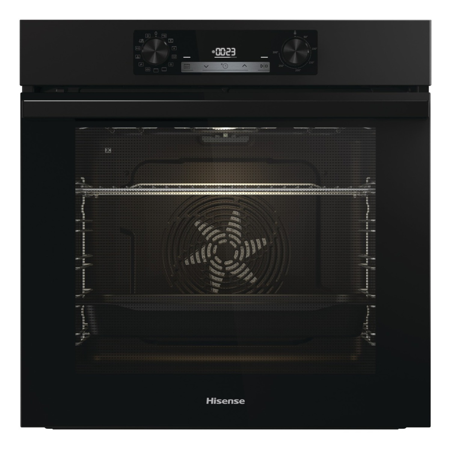 Voir la diapositive 2 : HISENSE Four encastrable BI64211EPB, 77 L, Multifonction, Chaleur pulsée, Pyrolyse, A+