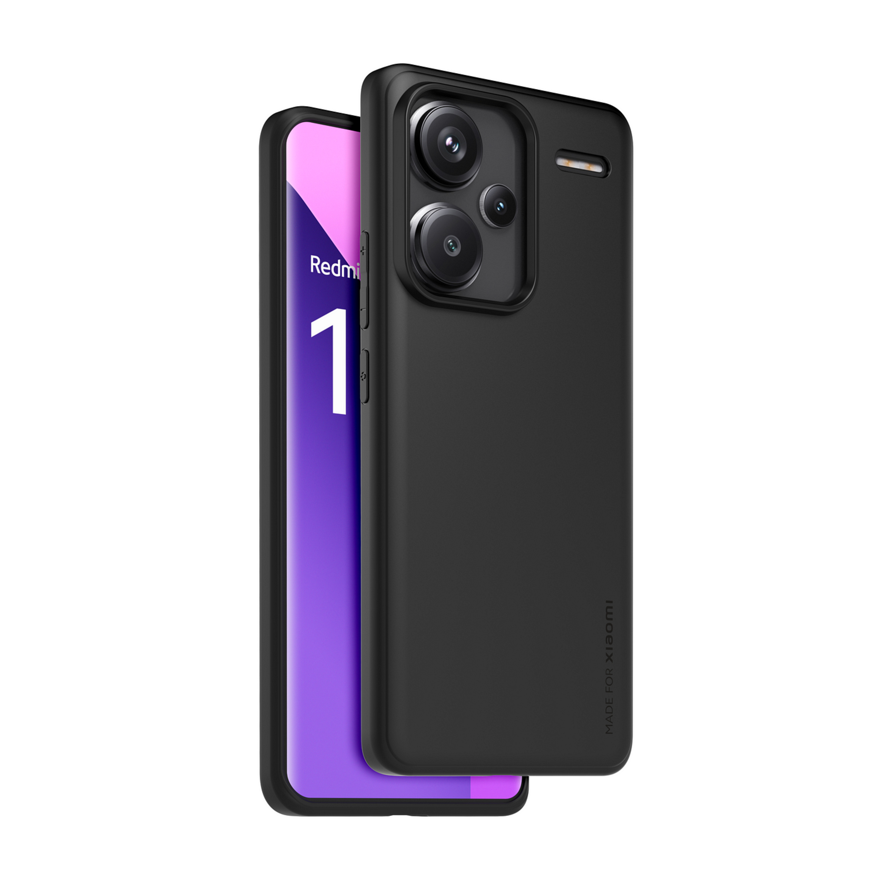 Voir la diapositive 2 : XIAOMI Coque arrière semi-rigide pour Redmi Note 13 Pro+ 5G