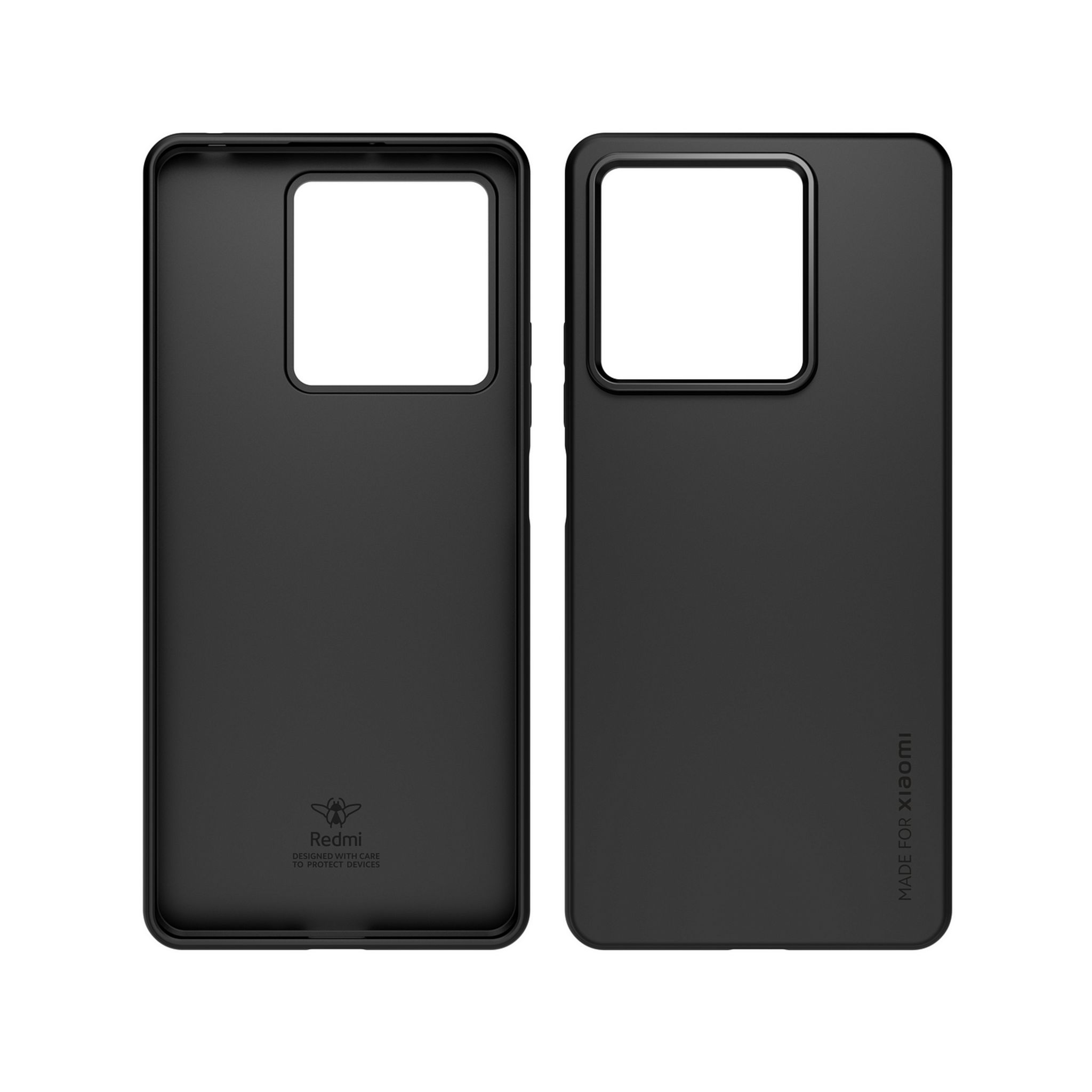 Voir la diapositive 7 : XIAOMI Coque arrière semi-rigide & Protège-écran en verre trempé pour Redmi Note 13 5G