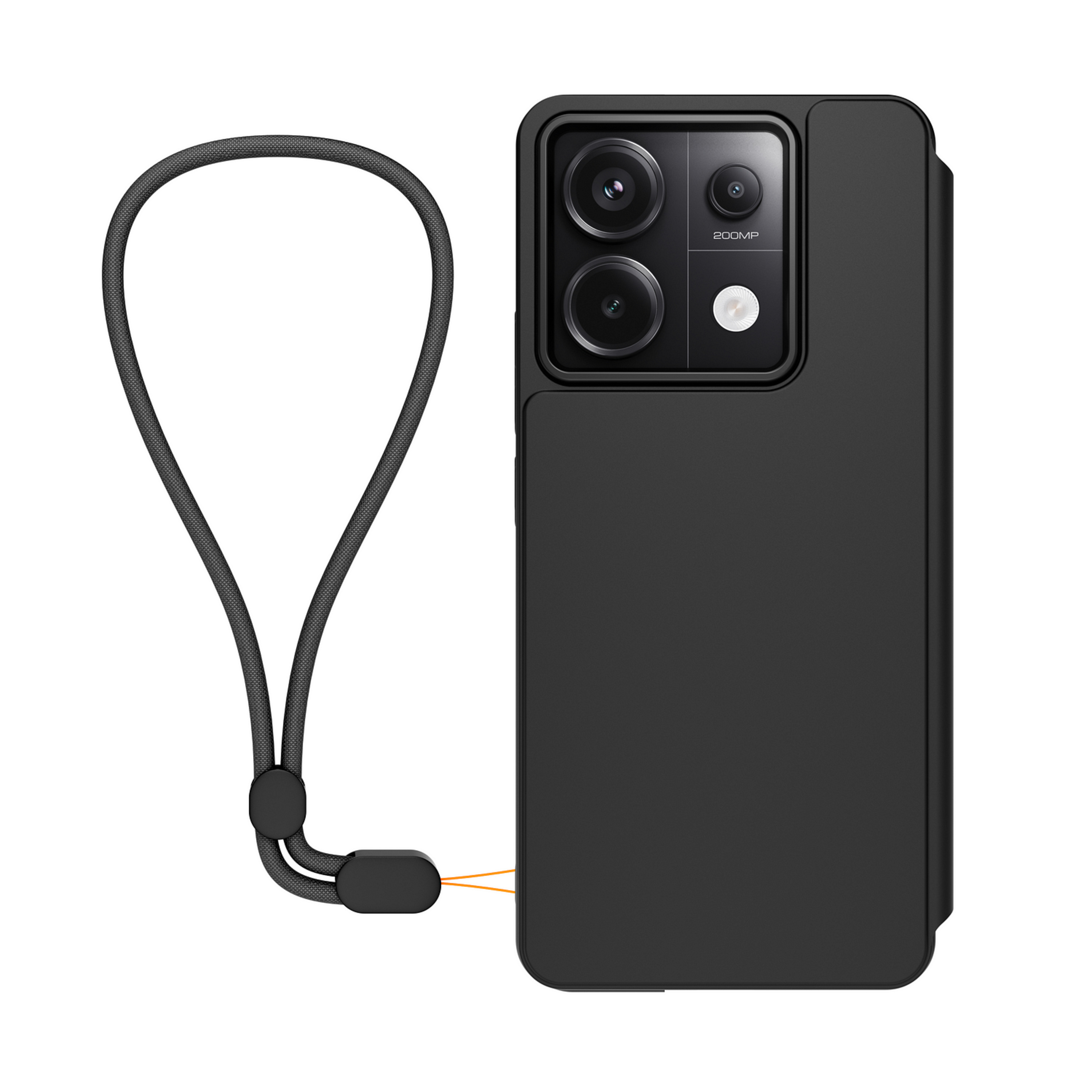 Voir la diapositive 4 : XIAOMI Etui folio avec dragonne amovible pour Redmi Note 13 Pro 5G