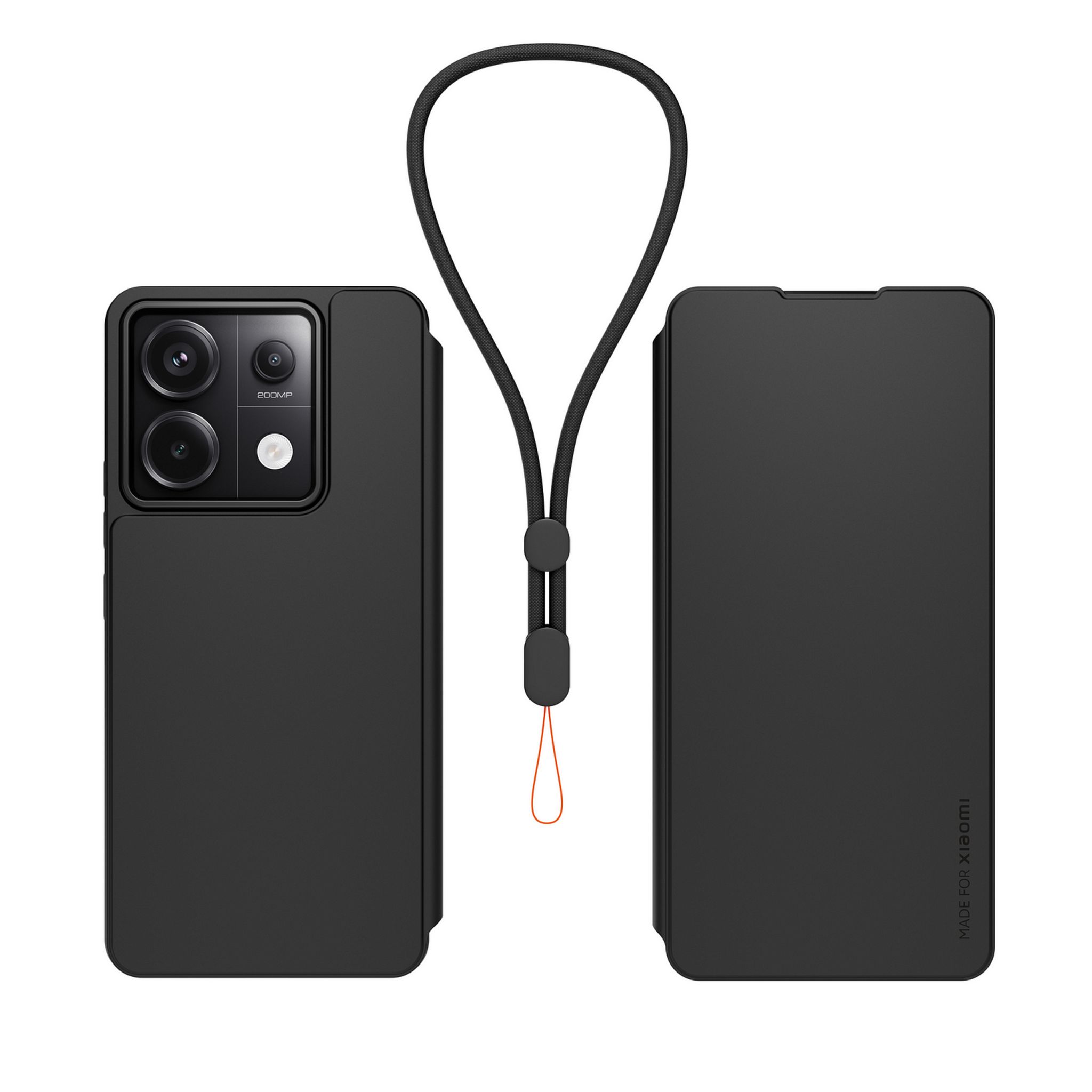 Voir la diapositive 6 : XIAOMI Etui folio avec dragonne amovible pour Redmi Note 13 Pro 5G