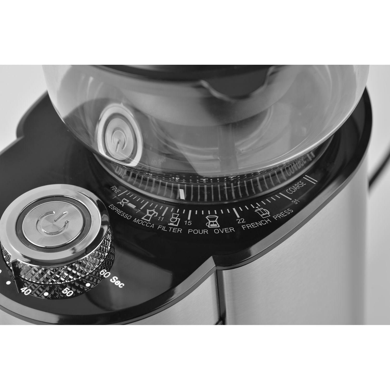 Voir la diapositive 3 : QILIVE Moulin à café semi professionnel Q.5230 - Noir