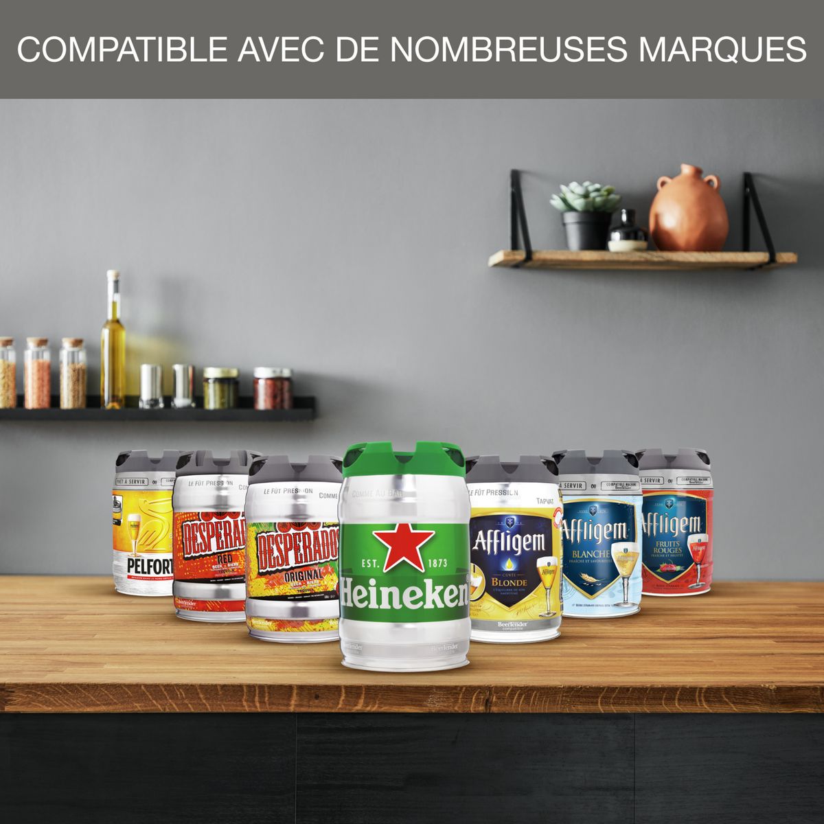 KRUPS Tireuse à bière BeerTender Compact VB450E10 - Noir