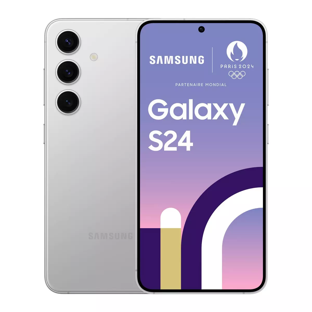 SAMSUNG Galaxy S24 5G Smartphone avec Galaxy AI 128 Go - Argent