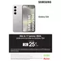 SAMSUNG Galaxy S24 5G Smartphone avec Galaxy AI 128 Go - Argent
