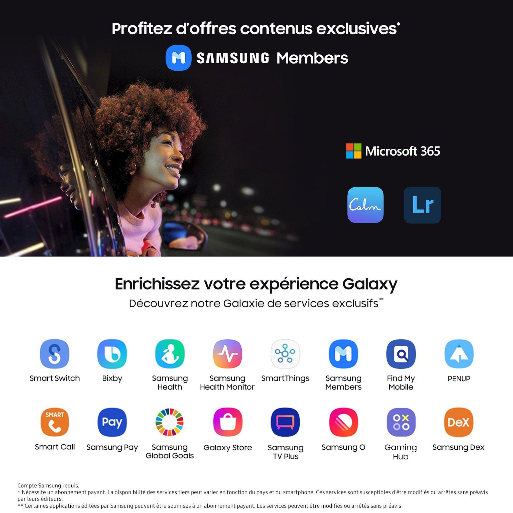 Voir la diapositive 5 : SAMSUNG Galaxy S24 5G Smartphone avec Galaxy AI 256Go - Indigo