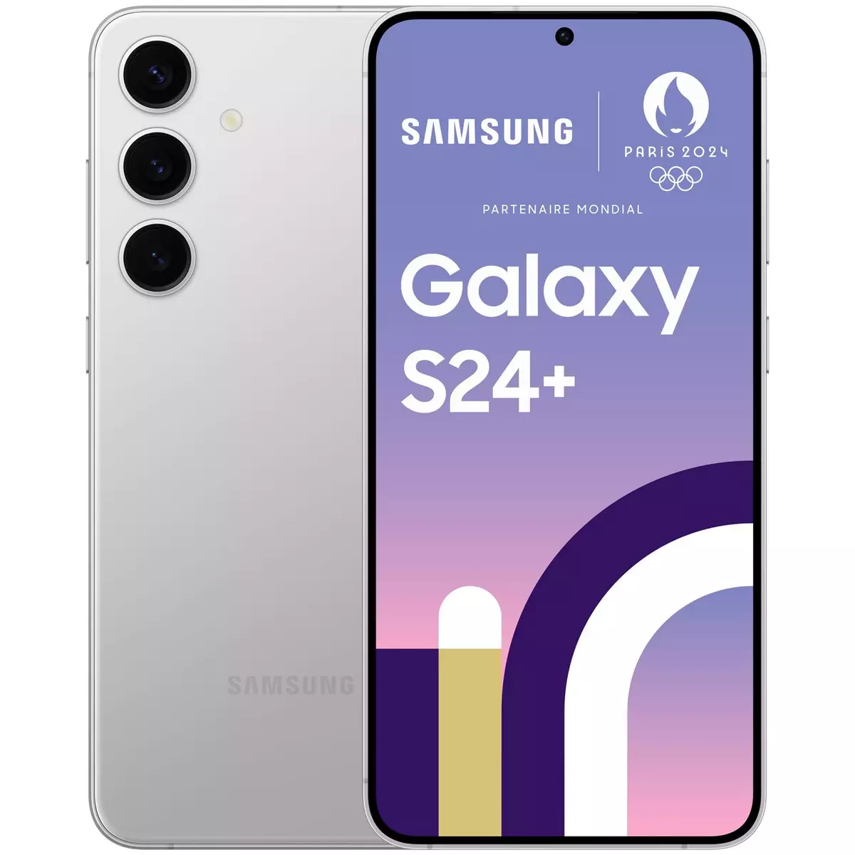 SAMSUNG Galaxy S24+ 5G Smartphone avec Galaxy AI 512 Go - Argent