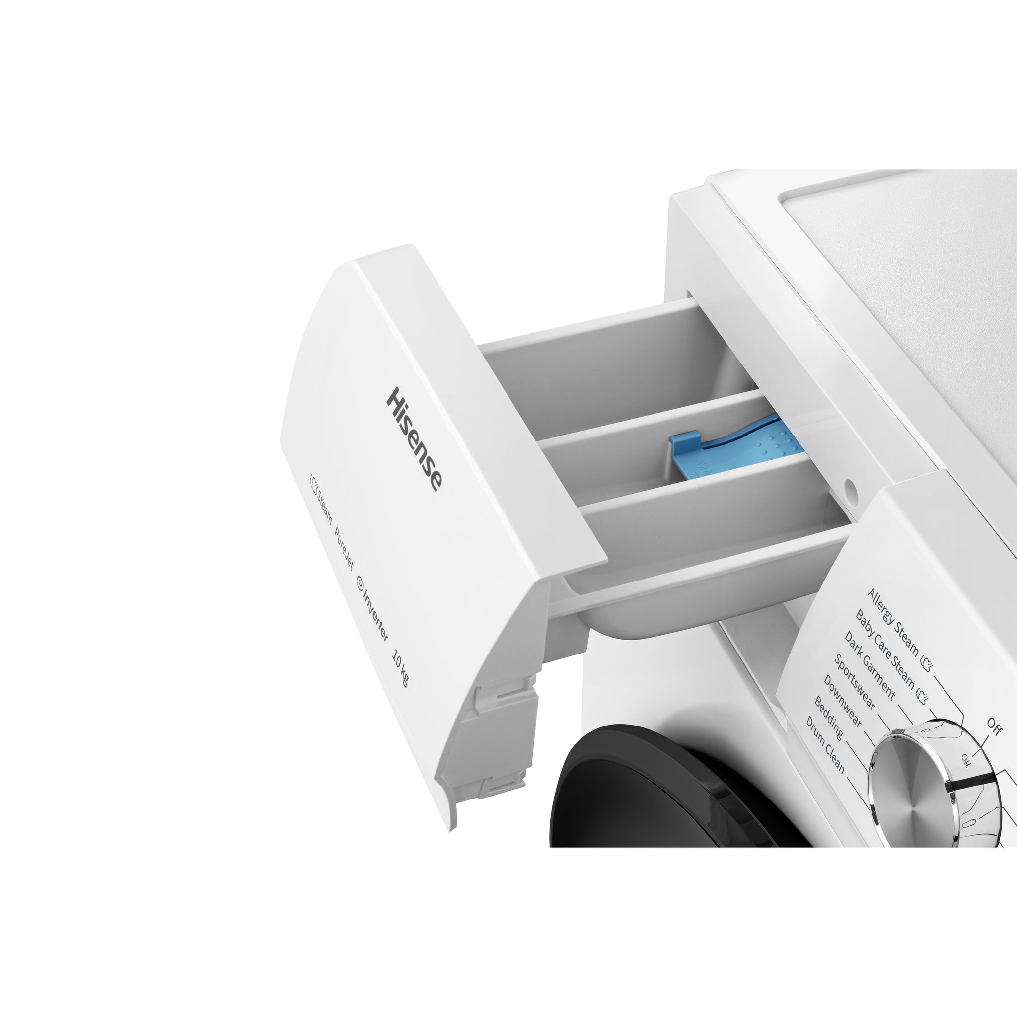 Voir la diapositive 3 : HISENSE Lave linge hublot à induction WFQA1014EVJM, 10 kg, 1400 T/min, A