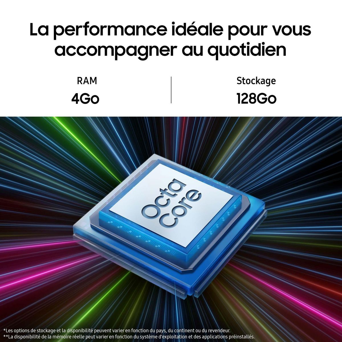 SAMSUNG Galaxy A15 4G 128Go - Bleu nuit