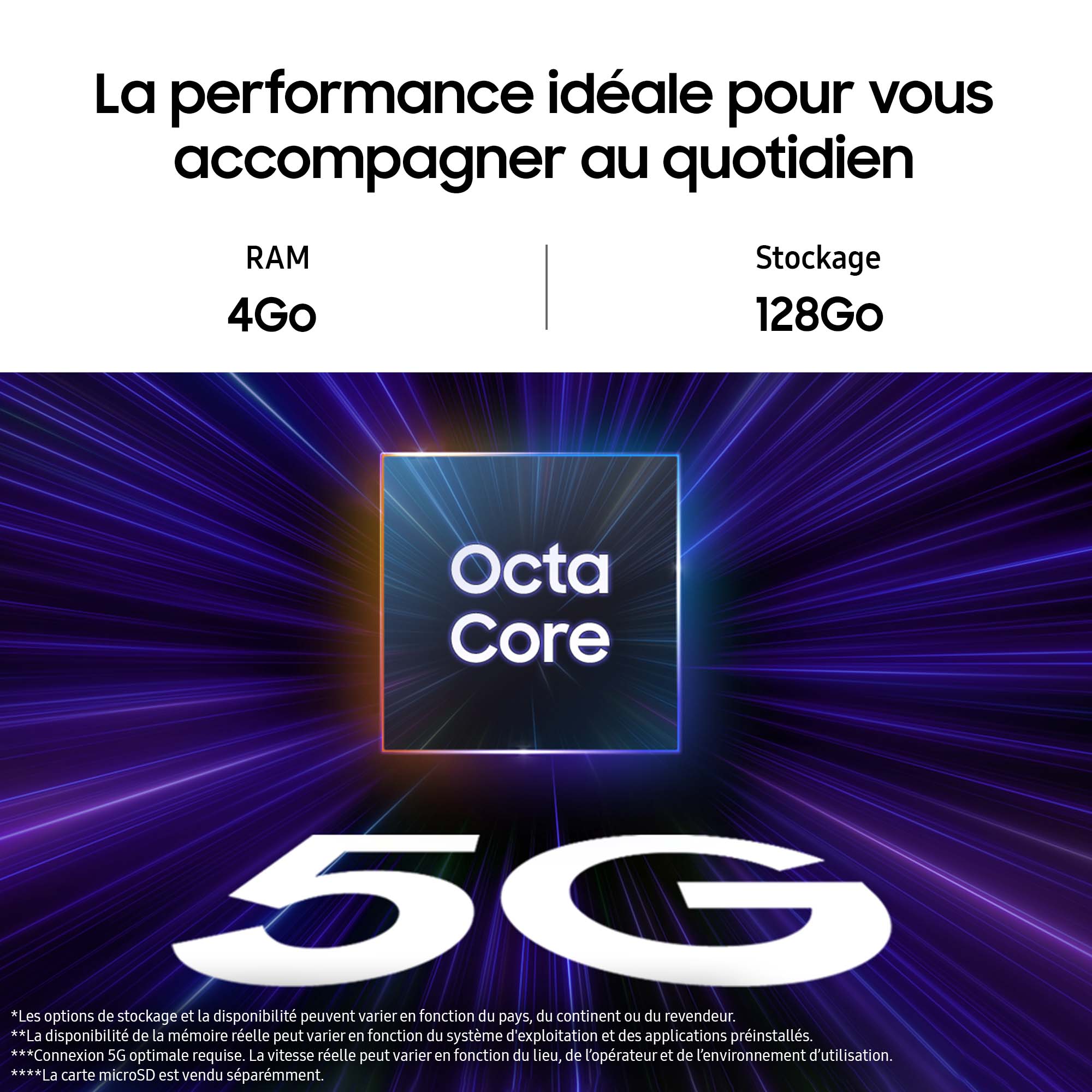 Voir la diapositive 6 : SAMSUNG Galaxy A15 5G 128Go - Vert