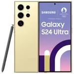 SAMSUNG Galaxy S24 Ultra 5G Smartphone avec Galaxy AI 256 Go - Ambre