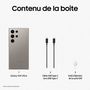 Voir la diapositive 7 : SAMSUNG Galaxy S24 Ultra 5G Smartphone avec Galaxy AI 256 Go - Gris