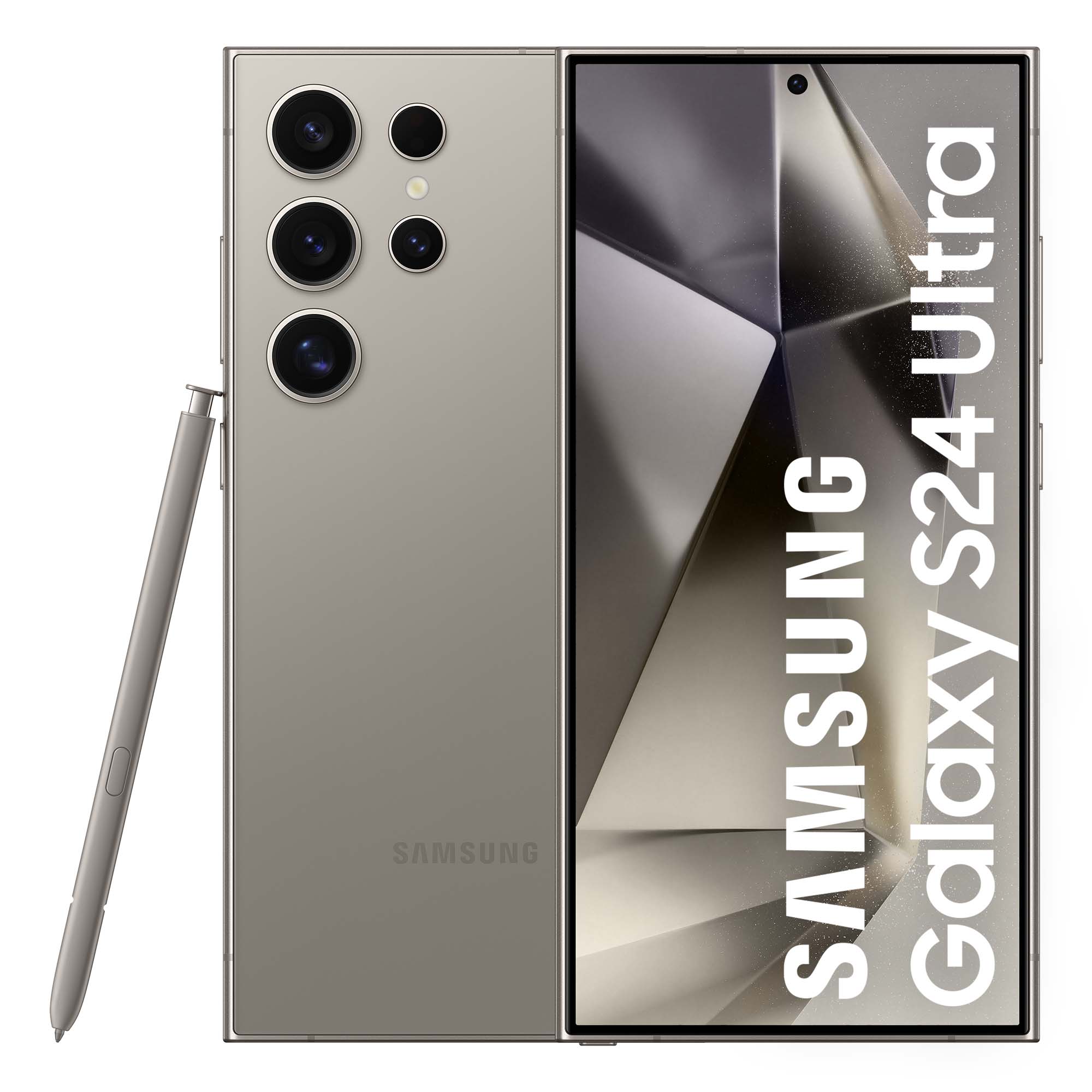 Voir la diapositive 2 : SAMSUNG Galaxy S24 Ultra 5G Smartphone avec Galaxy AI 512 Go - Gris