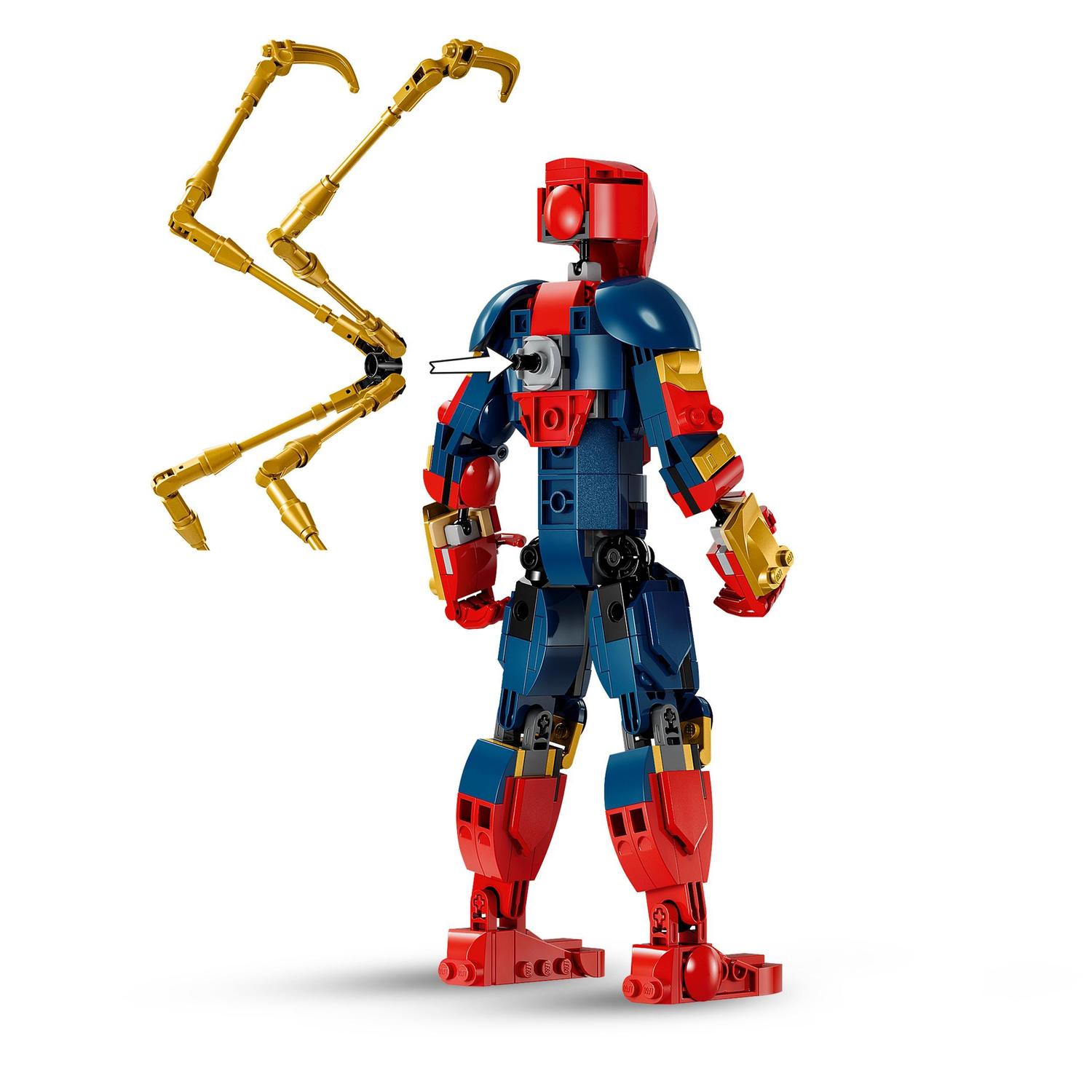 Voir la diapositive 5 : LEGO Marvel 76298 - Figurine Iron Spider