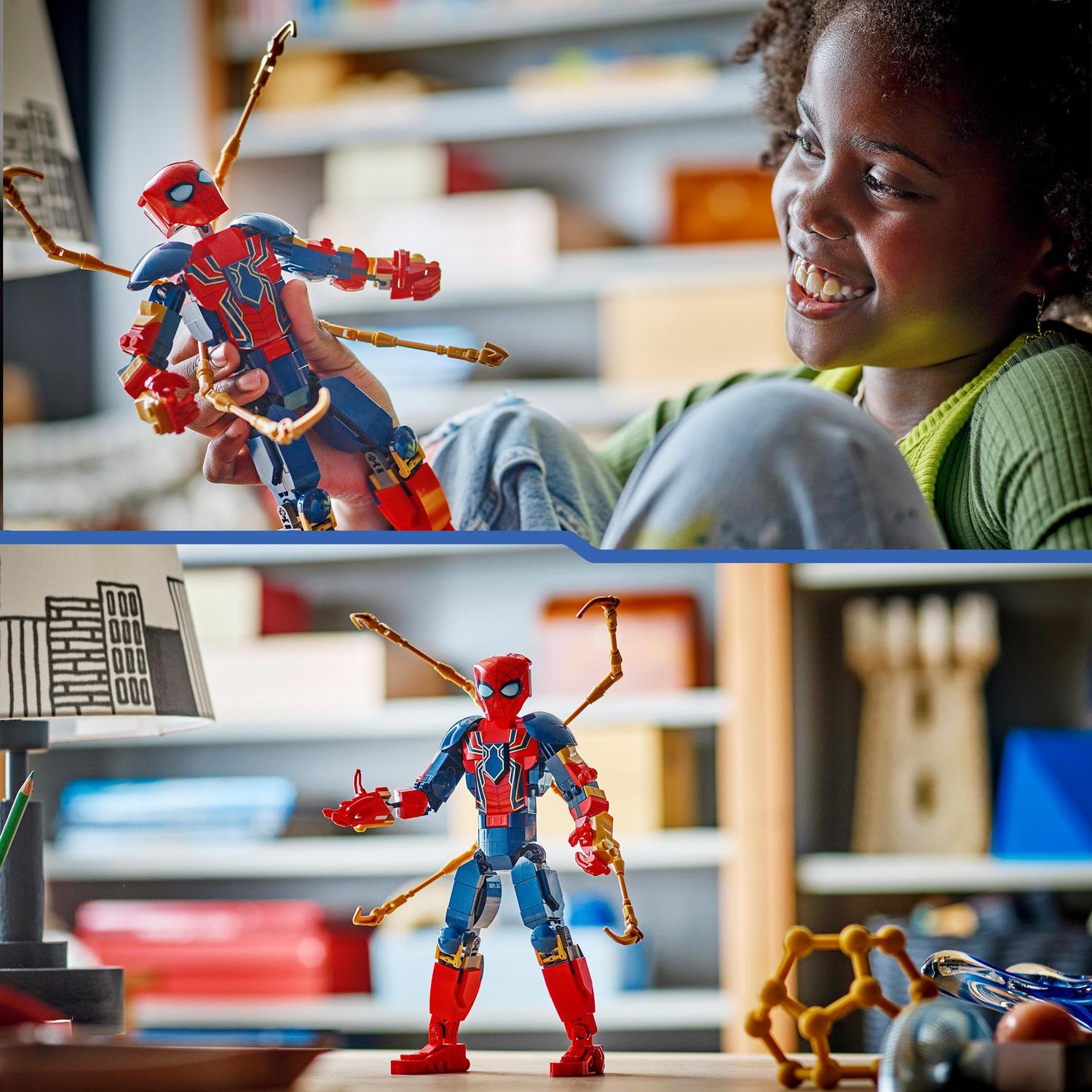 Voir la diapositive 6 : LEGO Marvel 76298 - Figurine Iron Spider