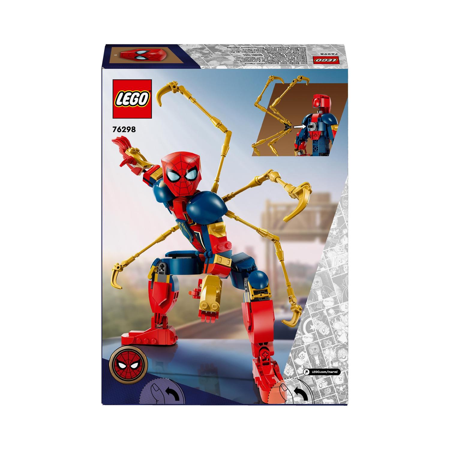Voir la diapositive 8 : LEGO Marvel 76298 - Figurine Iron Spider