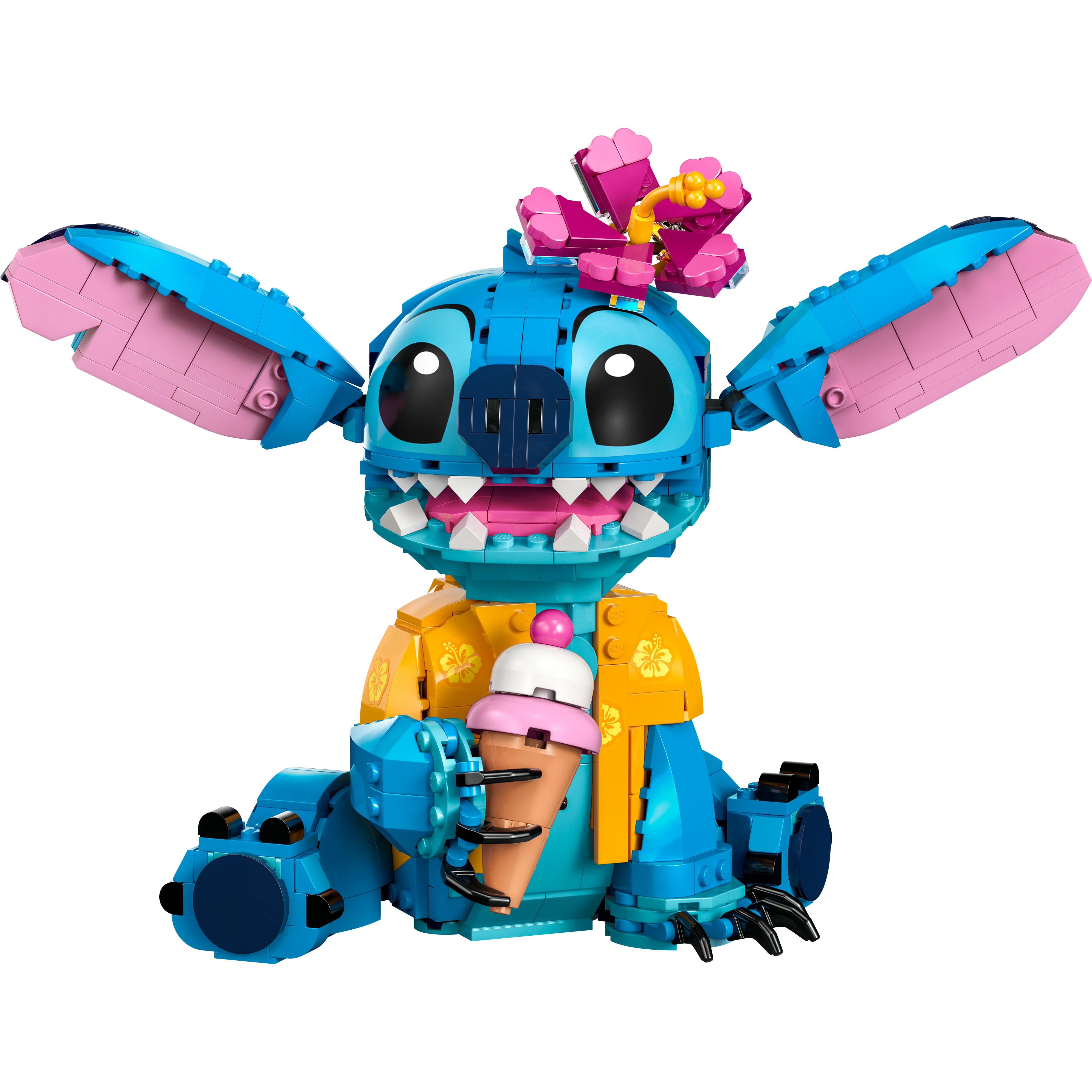 Voir la diapositive 2 : LEGO LEGO ǀ Disney 43249 Stitch - Jeu de Construction pour Fille ou Garçon - Figurine & Fleur