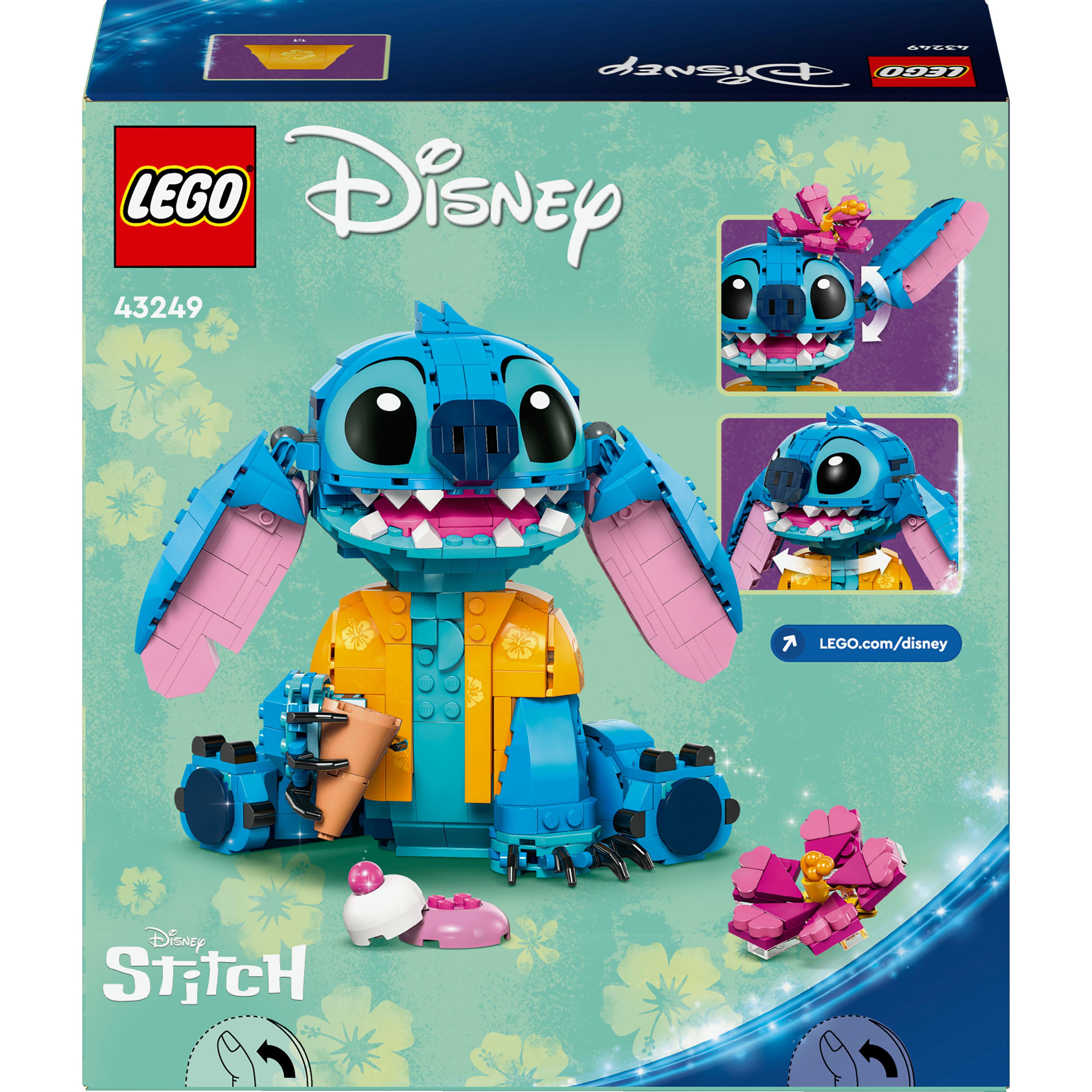 Voir la diapositive 8 : LEGO LEGO ǀ Disney 43249 Stitch - Jeu de Construction pour Fille ou Garçon - Figurine & Fleur