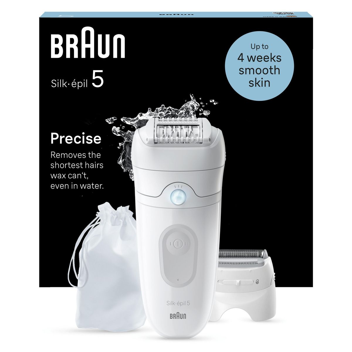 BRAUN Épilateur SE 5-041 - Blanc