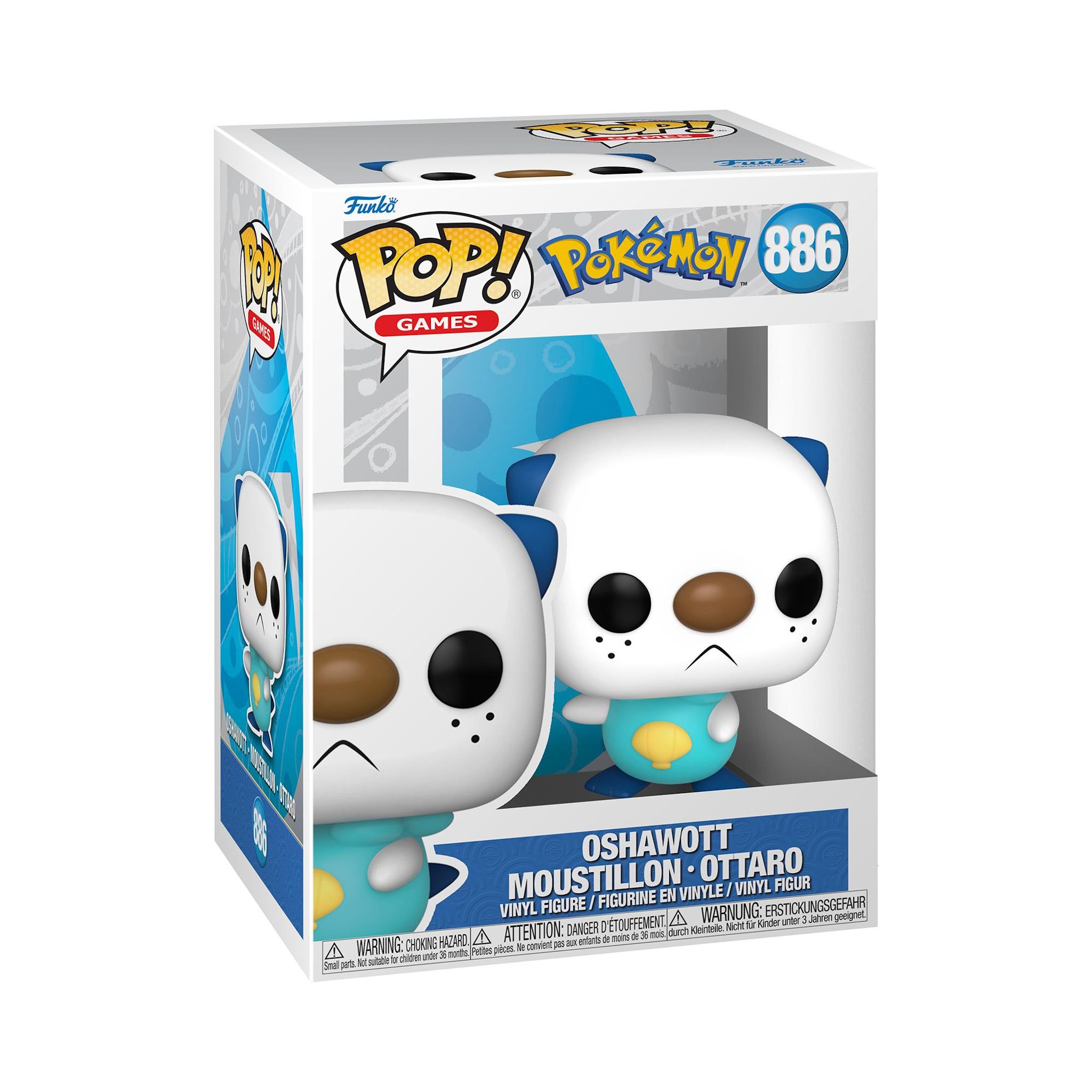 FUNKO Figurine Pop Games Pokémon Oshawott