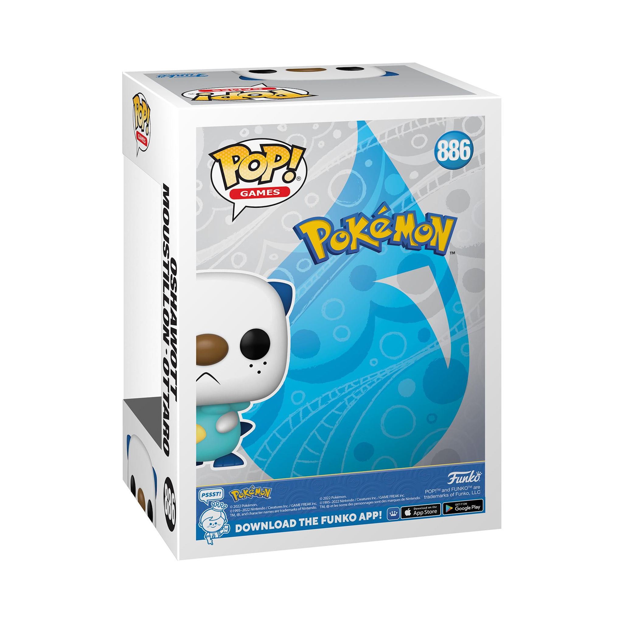Voir la diapositive 3 : FUNKO Figurine Pop Games Pokémon Oshawott