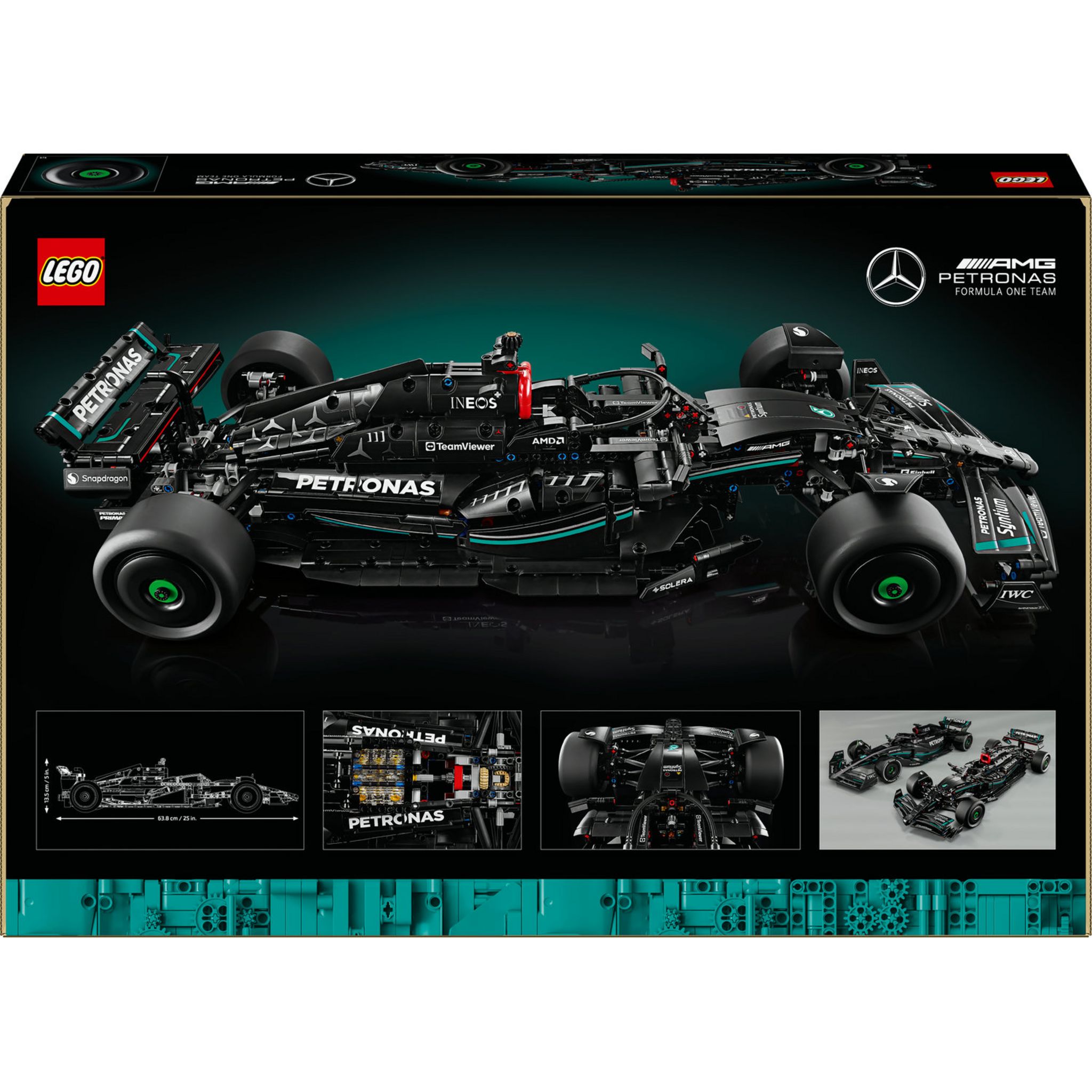 LEGO LEGO Technic 42171 Mercedes-AMG F1 W14 E Performance, Réplique, Décoration de Bureau