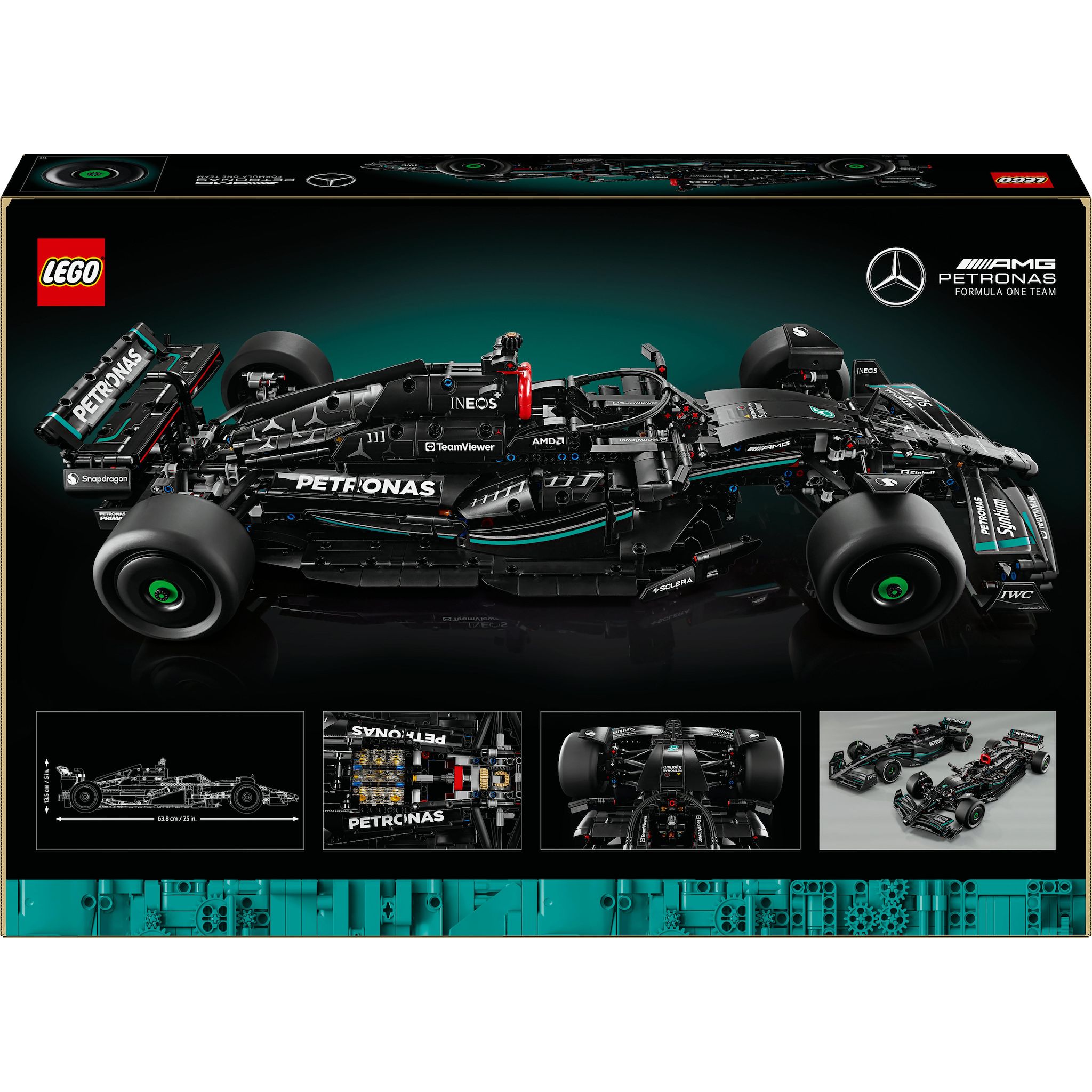 Voir la diapositive 8 : LEGO LEGO Technic 42171 Mercedes-AMG F1 W14 E Performance, Réplique, Décoration de Bureau
