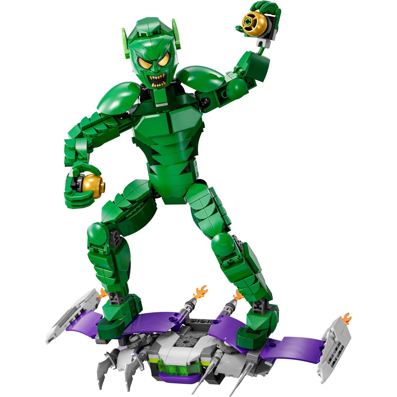 Voir la diapositive 2 : LEGO Marvel 76284 - Figurine Bouffon Vert