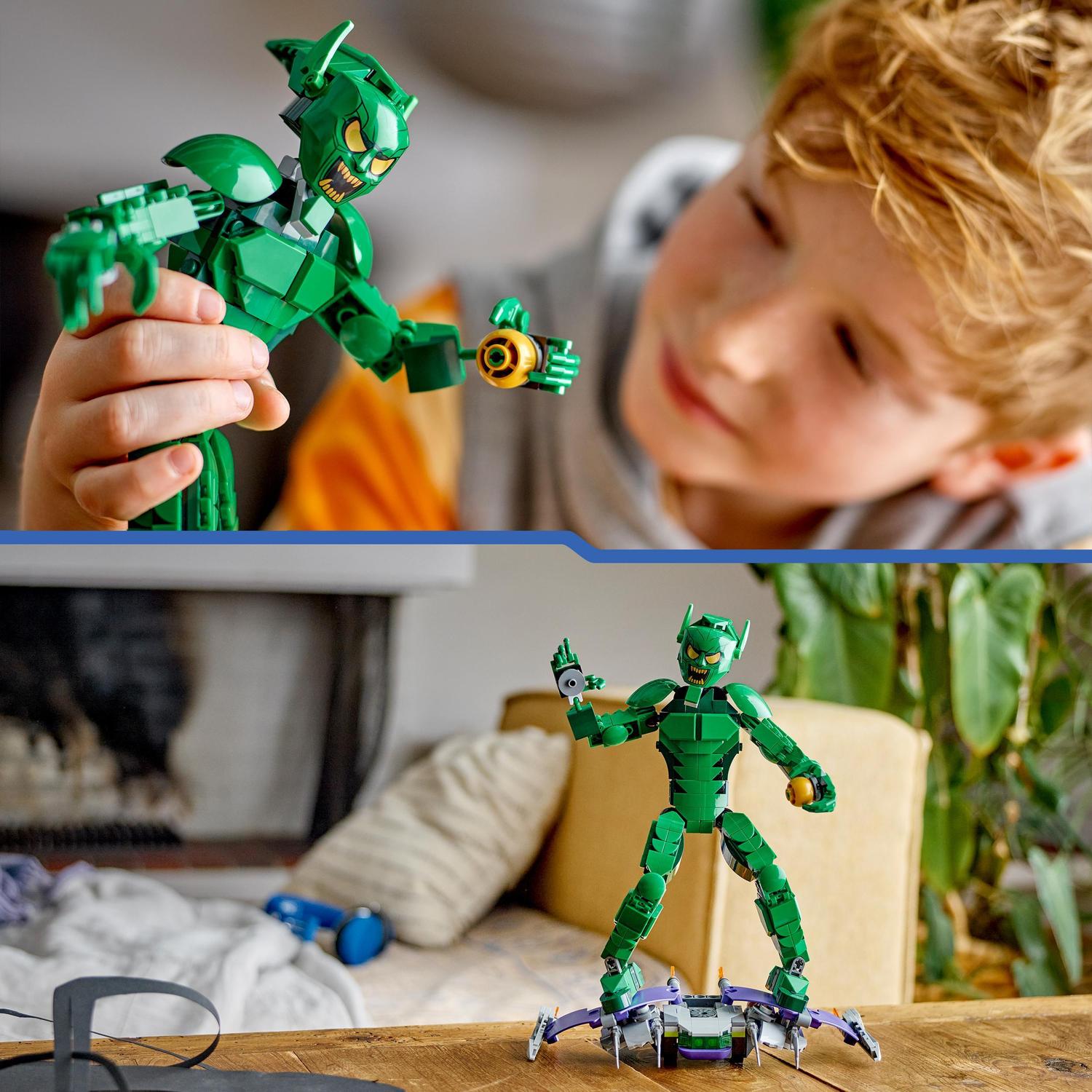 Voir la diapositive 6 : LEGO Marvel 76284 - Figurine Bouffon Vert