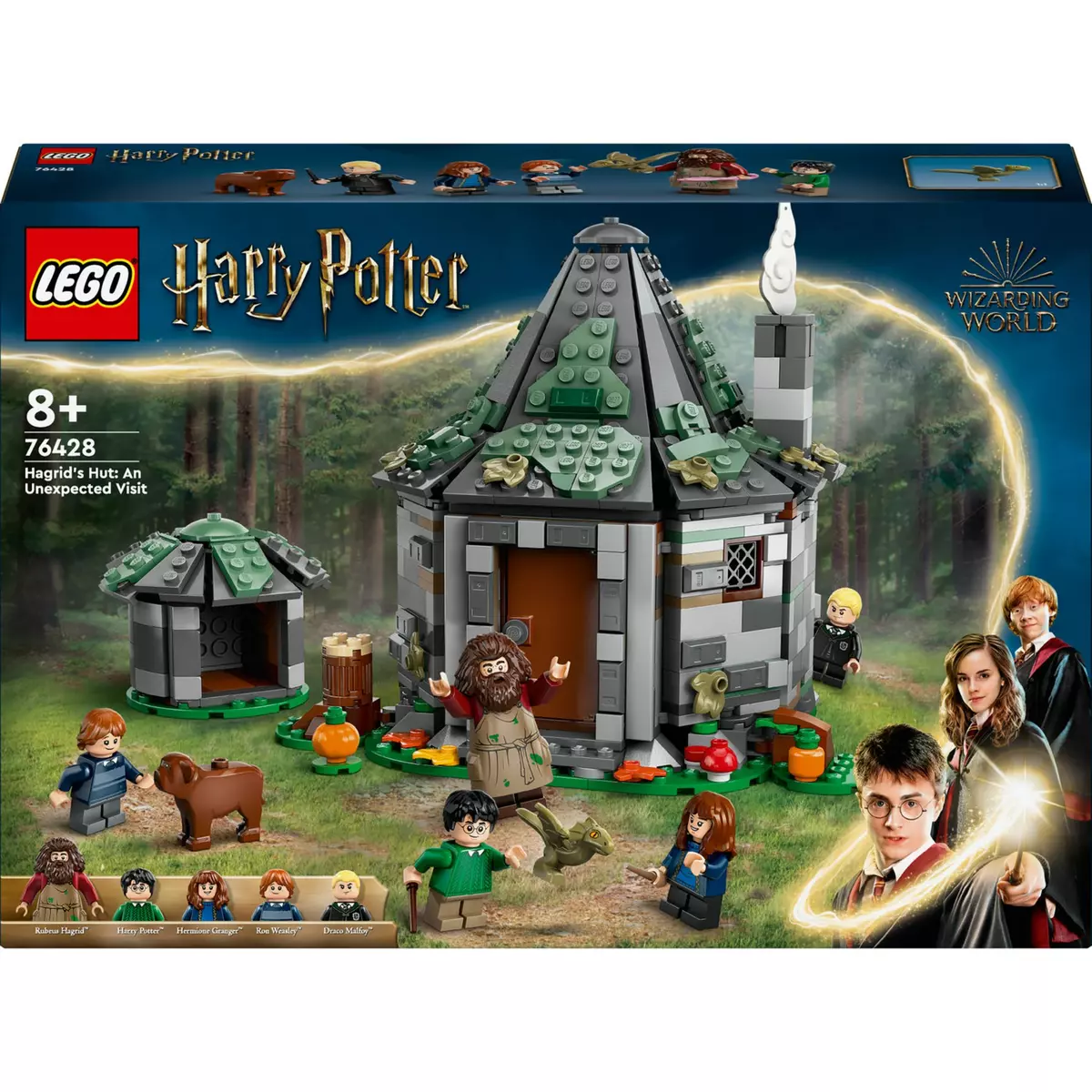 LEGO LEGO Harry Potter 76428 La Cabane de Hagrid : une Visite Inattendue, Jouet Fantastique