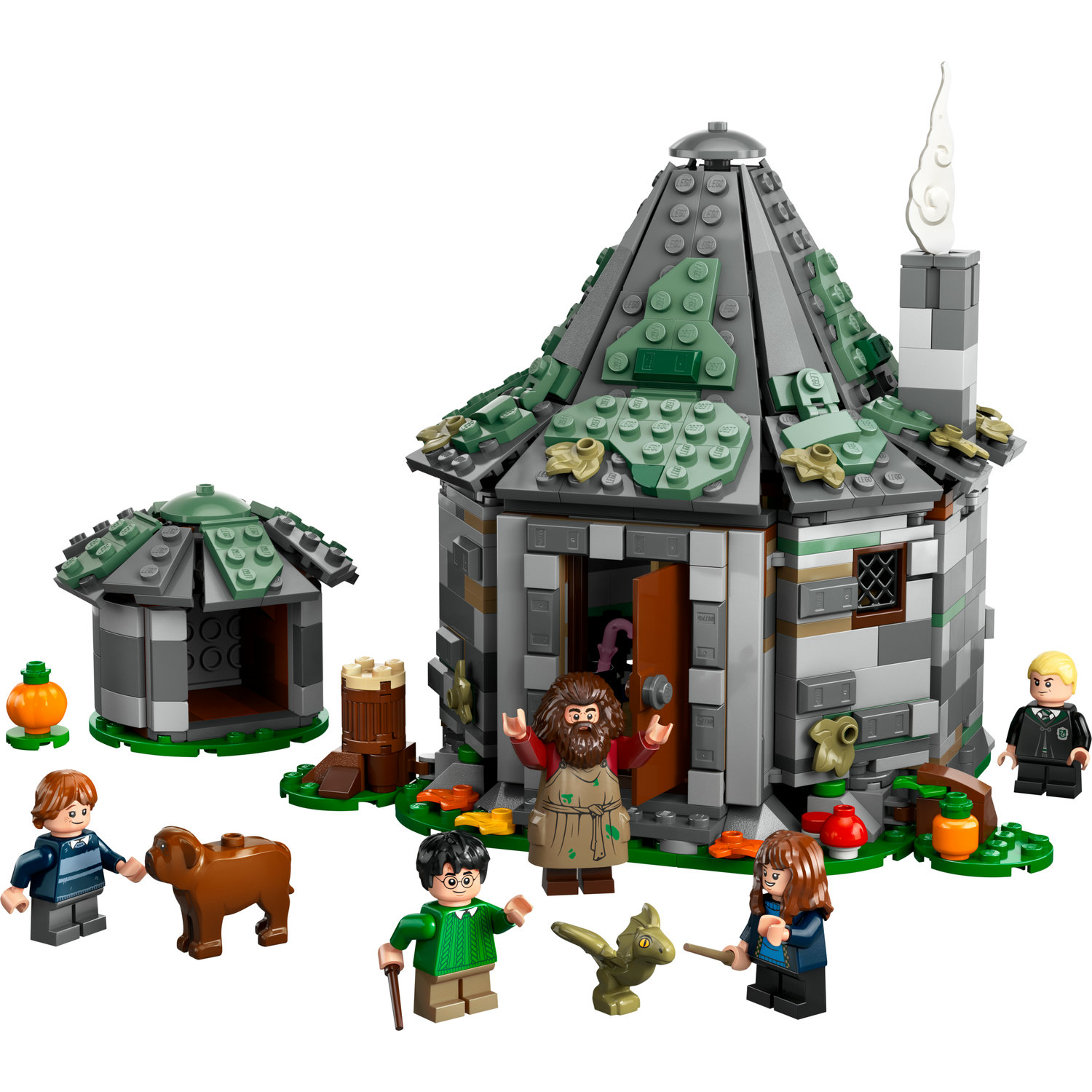 Voir la diapositive 2 : LEGO LEGO Harry Potter 76428 La Cabane de Hagrid : une Visite Inattendue, Jouet Fantastique