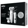 Voir la diapositive 7 : BRAUN Épilateur SES 9-341 - Blanc