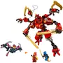 LEGO LEGO NINJAGO 71812 Le Robot Grimpeur Ninja de Kai, Set de Jeu d’Aventure pour Enfants
