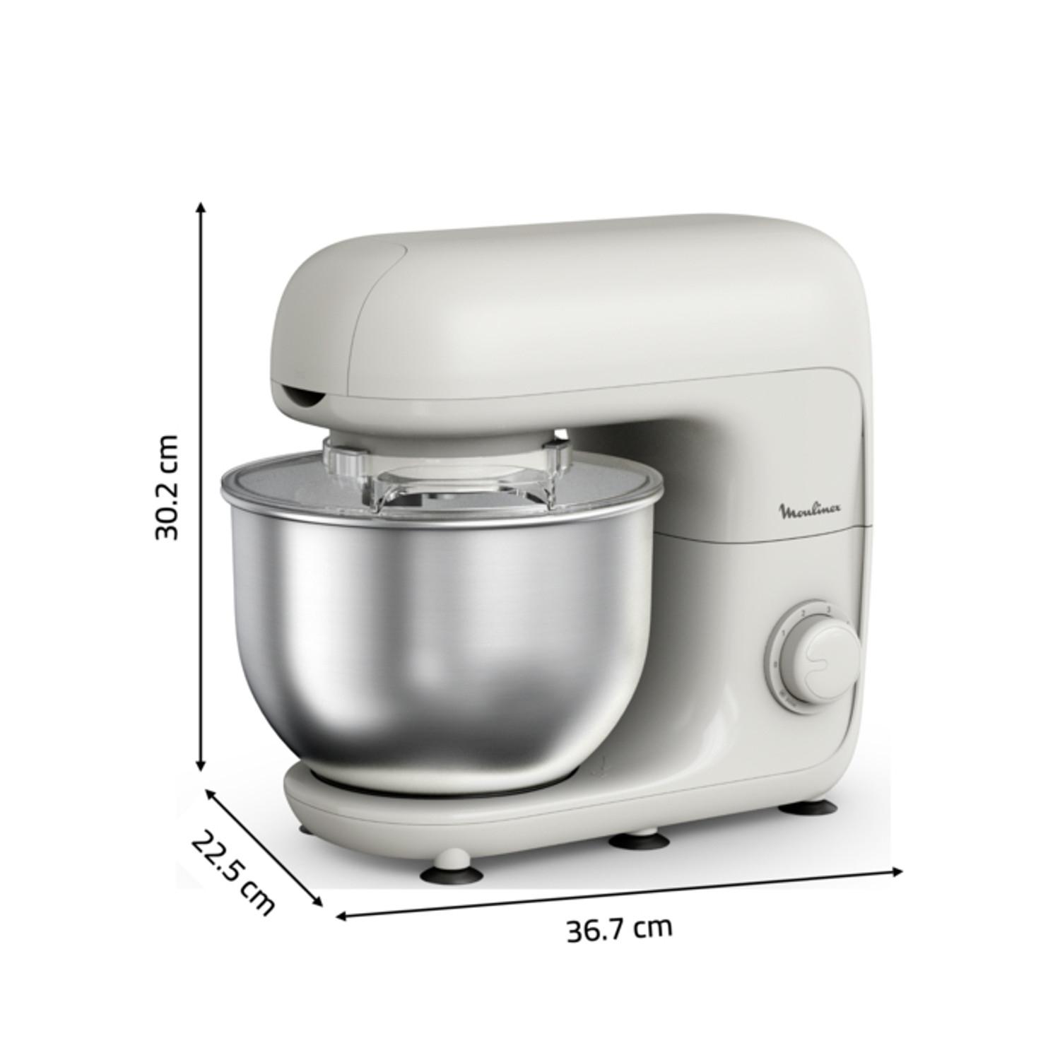 Voir la diapositive 5 : MOULINEX Robot pâtissier QA160110 - Blanc