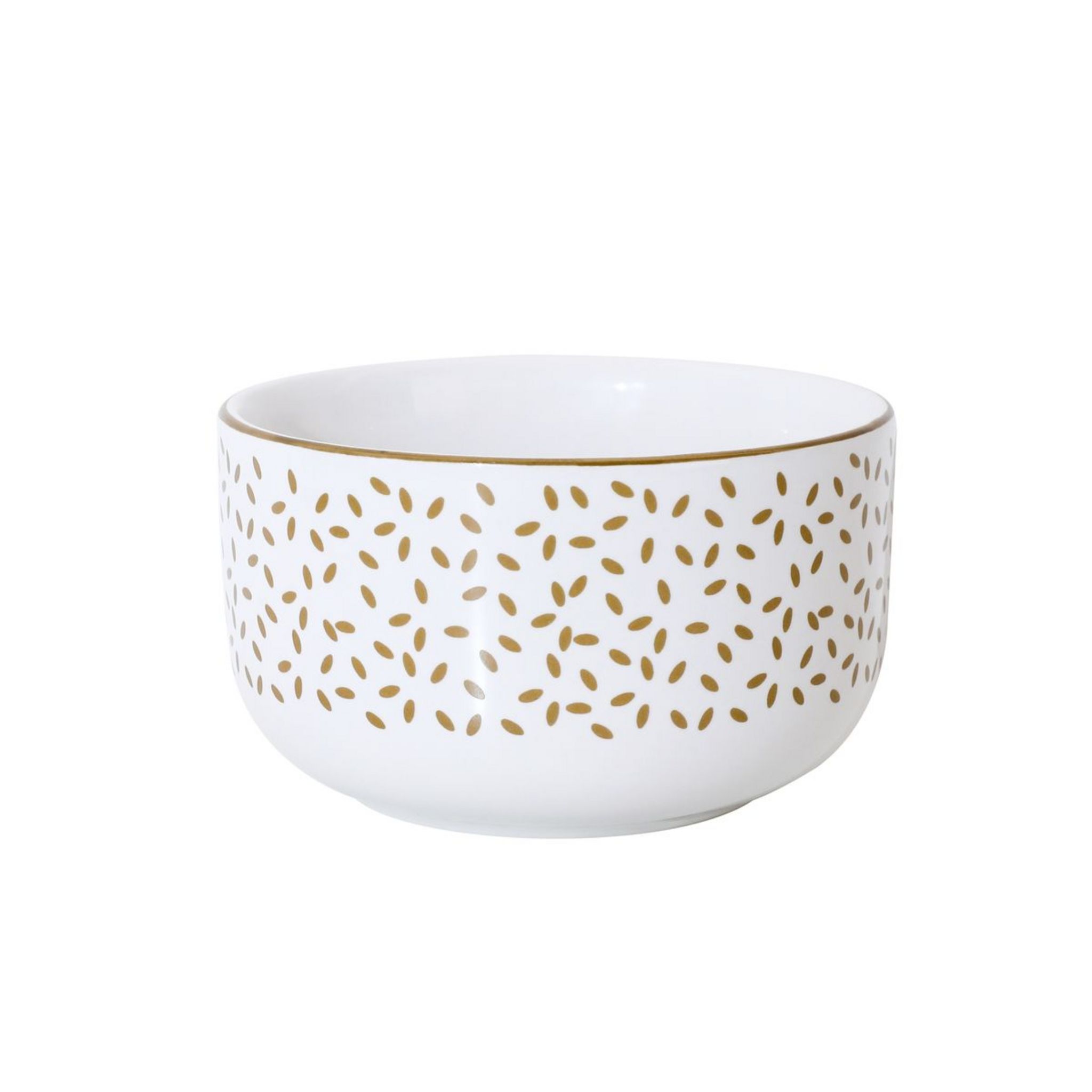 Voir la diapositive 2 : ACTUEL Set apéritif 6 coupelles en porcelaine et plateau bois