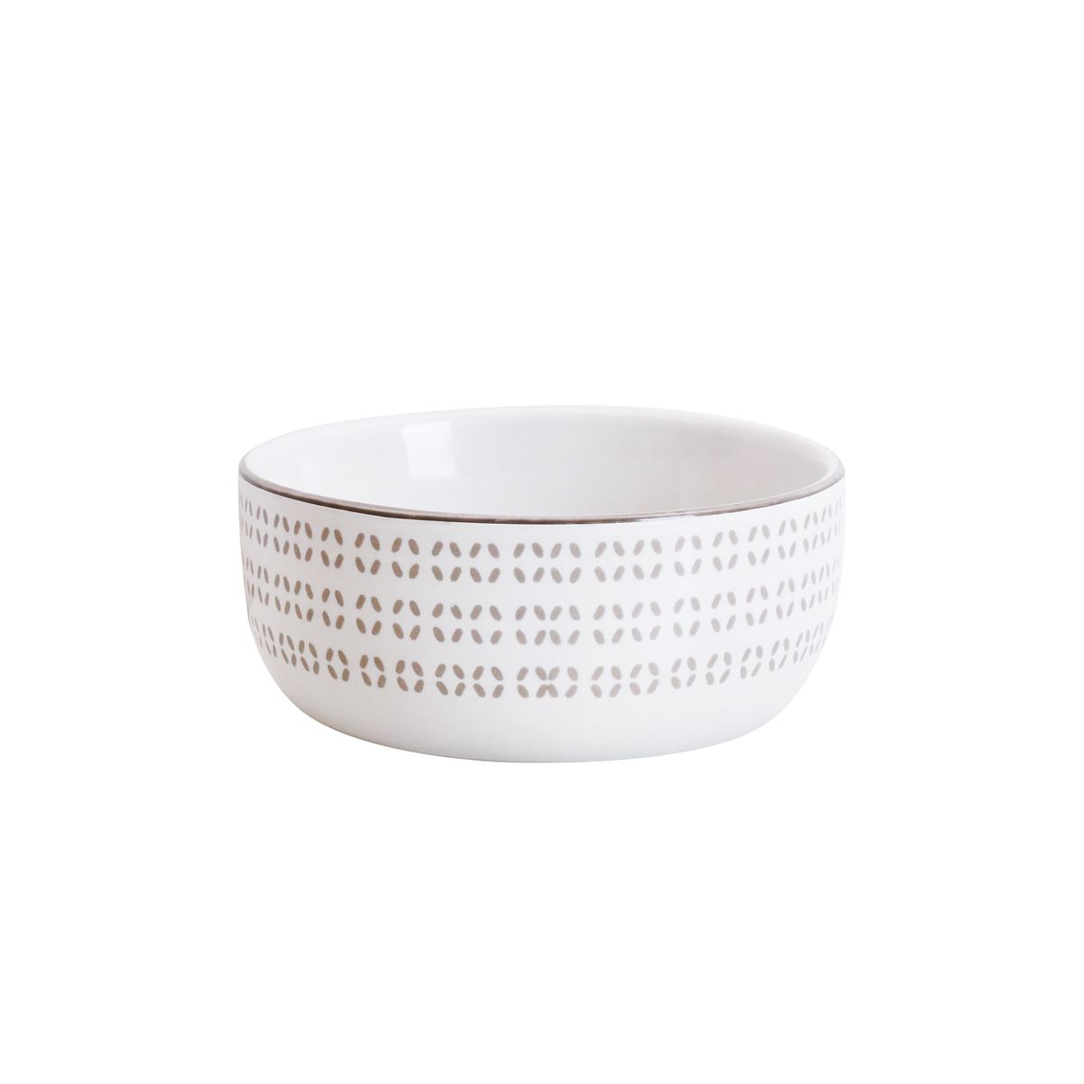 Voir la diapositive 3 : ACTUEL Set apéritif 6 coupelles en porcelaine et plateau bois