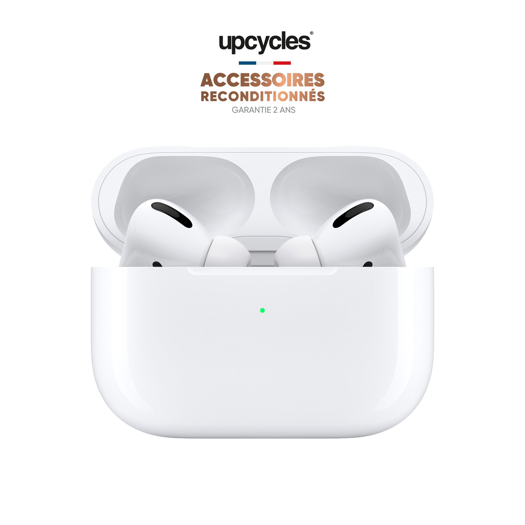 Voir la diapositive 2 : APPLE Ecouteurs sans fil Airpods PRO 1 reconditionné A+ - Blanc