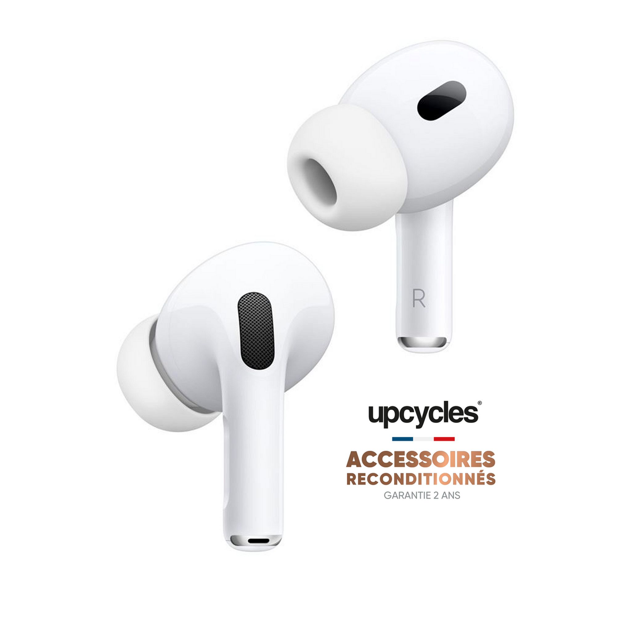 Voir la diapositive 3 : APPLE Ecouteurs sans fil Airpods PRO 1 reconditionné A+ - Blanc