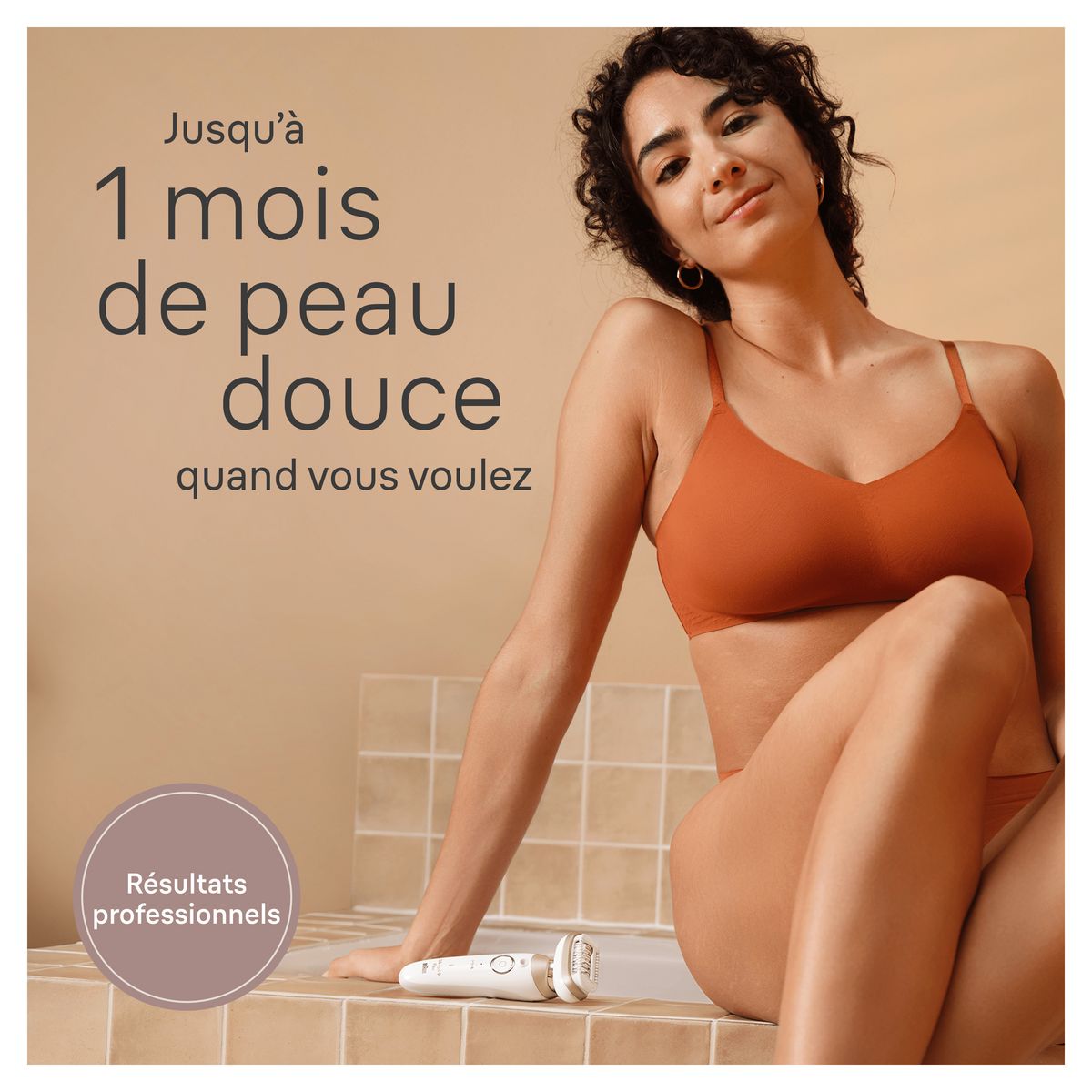 BRAUN Épilateur SES 9-071 3D - Blanc