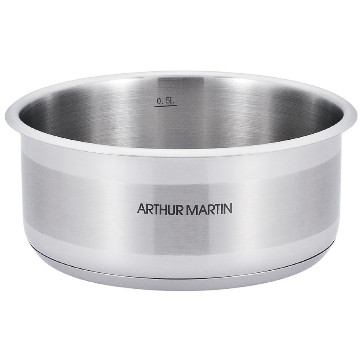ARTHUR MARTIN Casserole inox 14cm tous feux dont induction