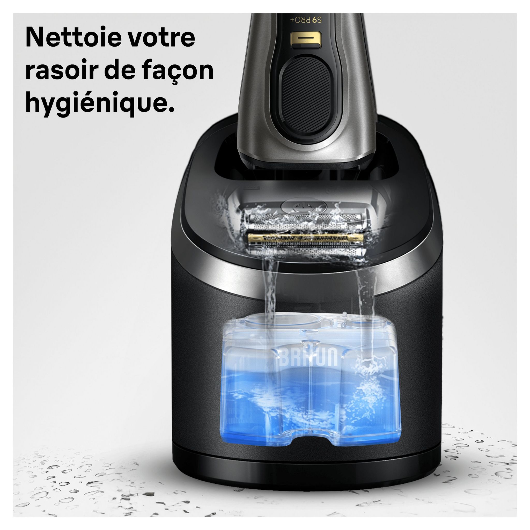 Voir la diapositive 2 : BRAUN Cartouche nettoyante CCR2 - Bleu