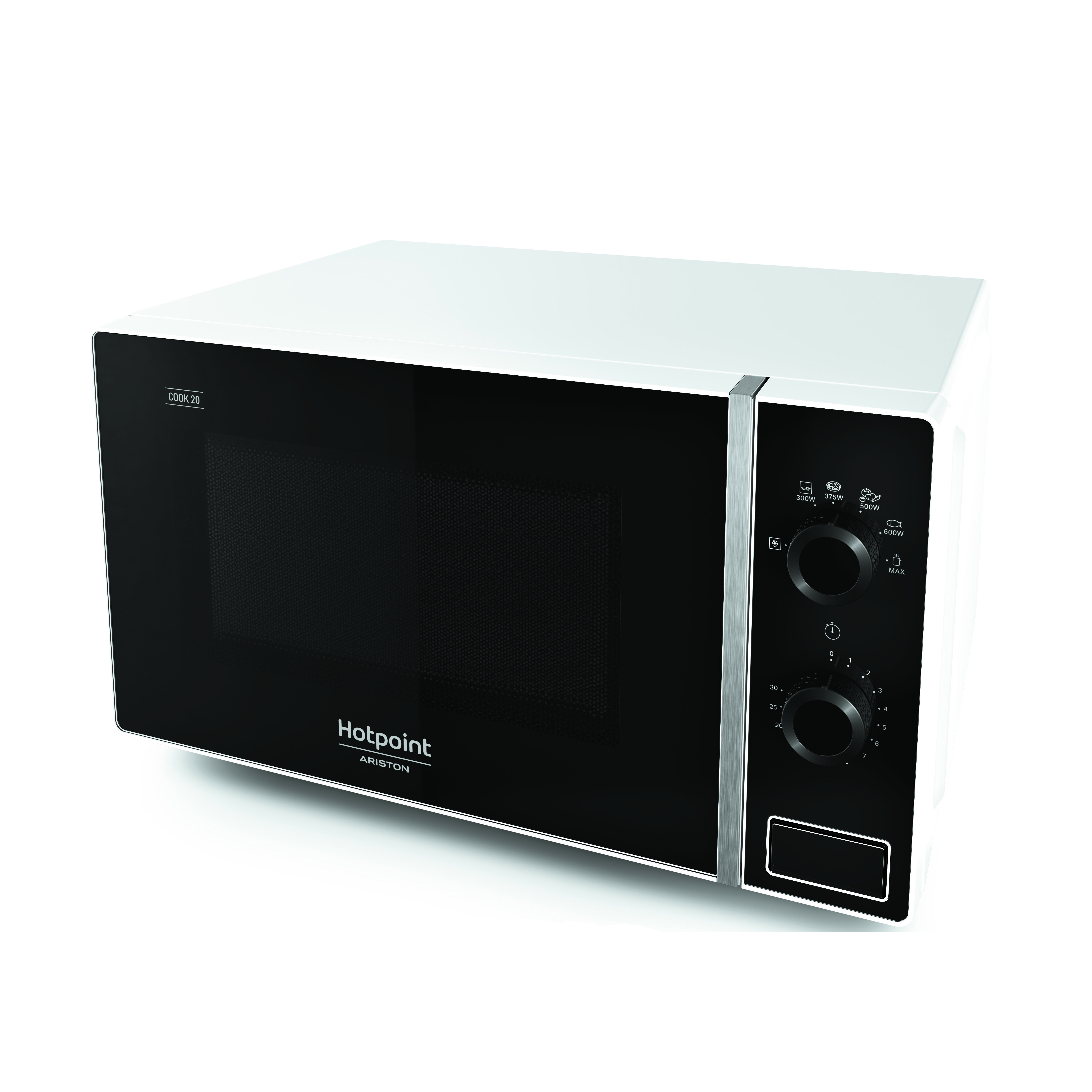 Voir la diapositive 3 : HOTPOINT Micro-ondes monofonction MWHA101W - 700 W - Capacité 20 L - Noir