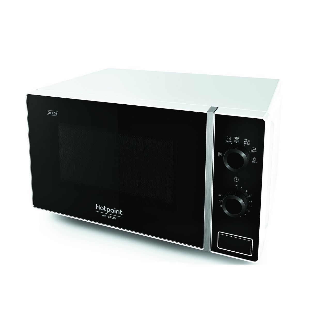 HOTPOINT Micro-ondes monofonction MWHA101W - 700 W - Capacité 20 L - Noir