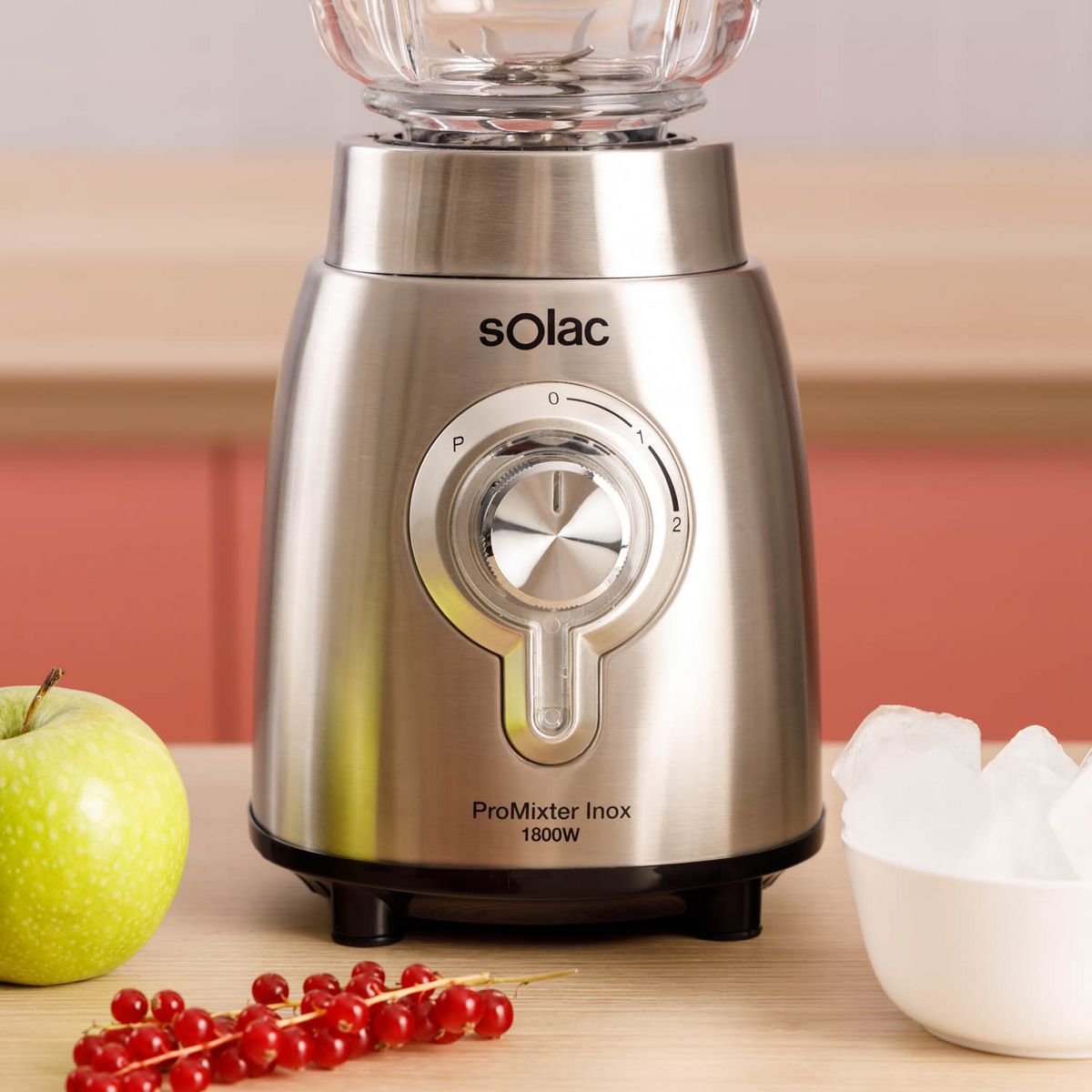 SOLAC Blender Pro Mixter - Inox brossé