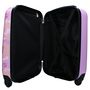 Voir la diapositive 4 : Valise cabine rigide 48cm 4 roues STITCH - rose