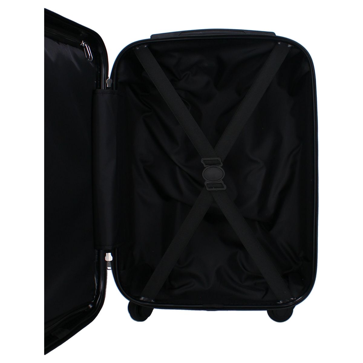 Valise cabine rigide 48cm 4 roues STITCH - rose