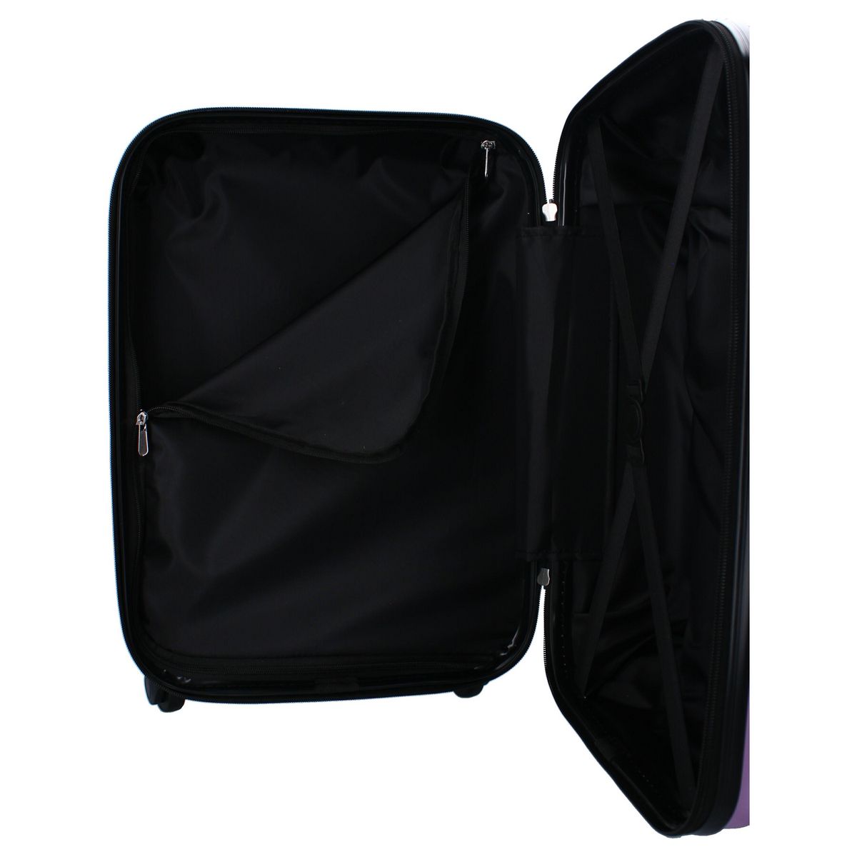 Valise cabine rigide 48cm 4 roues STITCH - rose