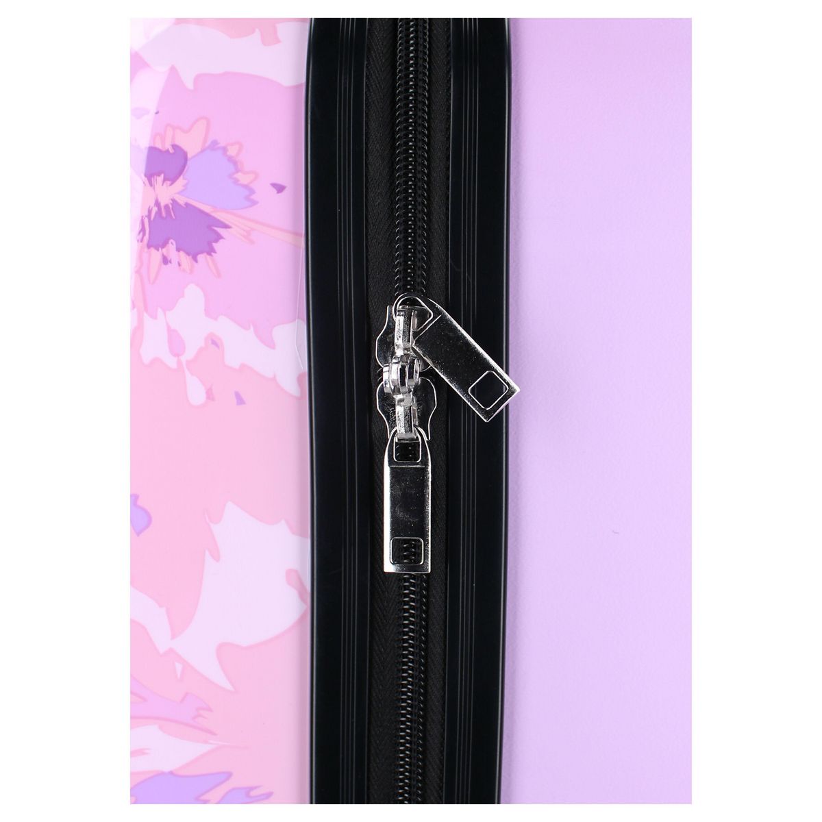 Valise cabine rigide 48cm 4 roues STITCH - rose